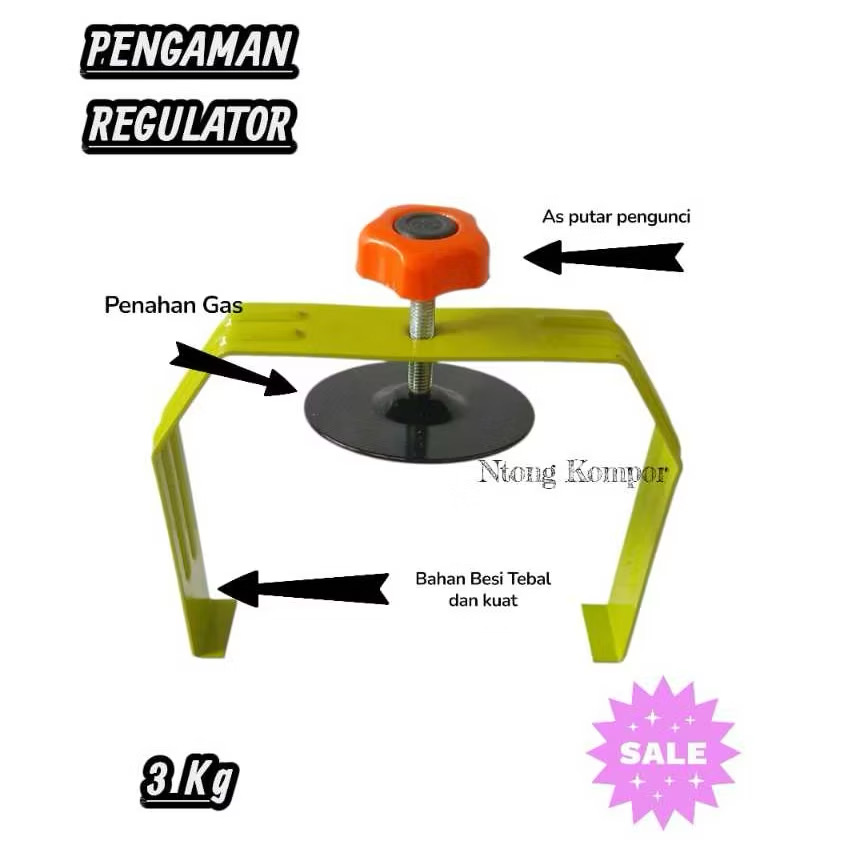 Pengaman Gas Regulator