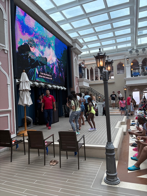 Lido Deck Carnival Venezia