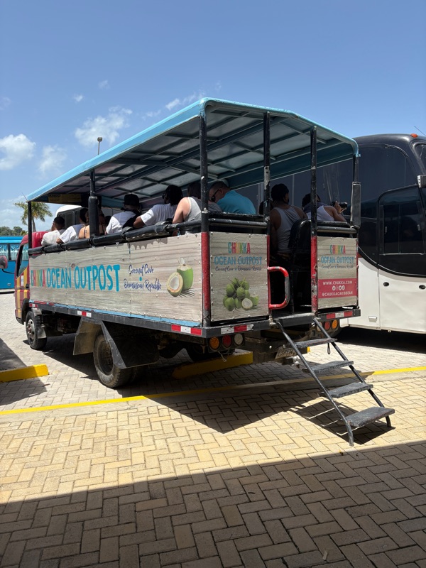 Dominican Republic Transportation to Beach in Amber Cove