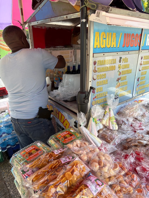 Old San Juan Ices Man