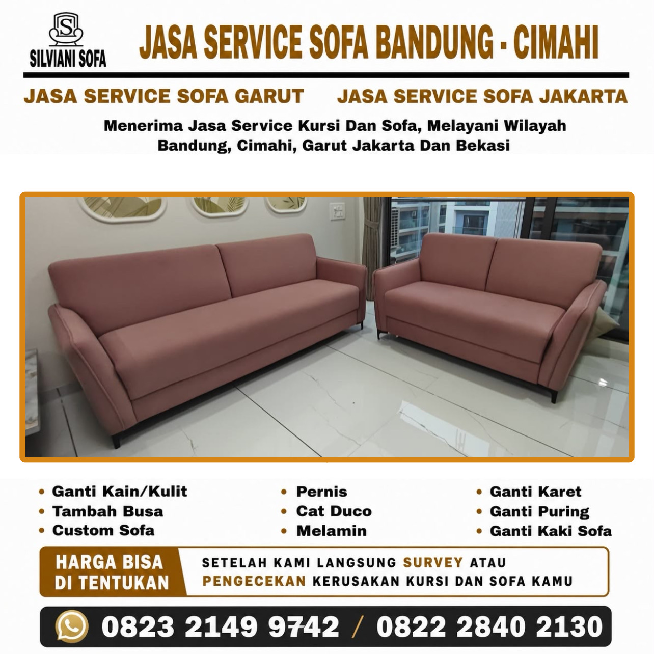 service sofa terdekat di bandung | silviani sofa service sofa bandung