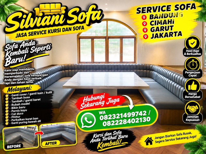 Service sofa terdekat di bandung-cimahi | Harga ganti kain sofa | Silviani sofa ( Bss ) 082321499742