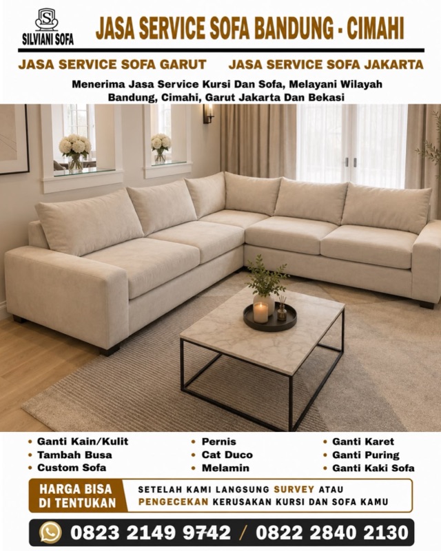 Service Sofa Bandung Terdekat | Silviani Sofa 082321499742