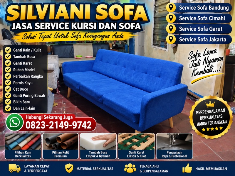 SERVICE KURSI DI BANDUNG | SILVIANI SOFA SERVICE SOFA BANDUNG