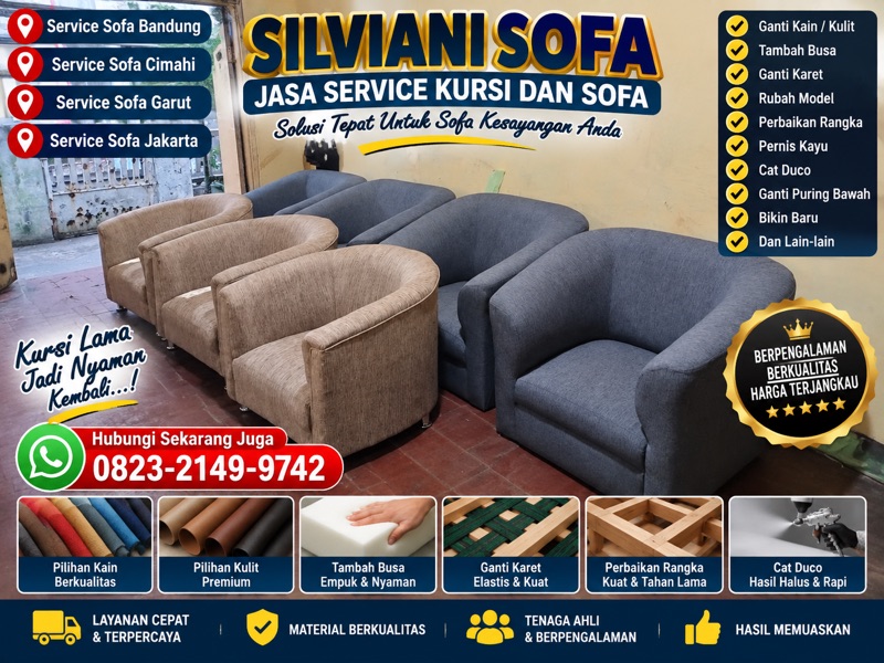 Media Service Sofa Di Bandung | SILVIANI SOFA BANDUNG - GARUT - BEKASI - JAKARTA