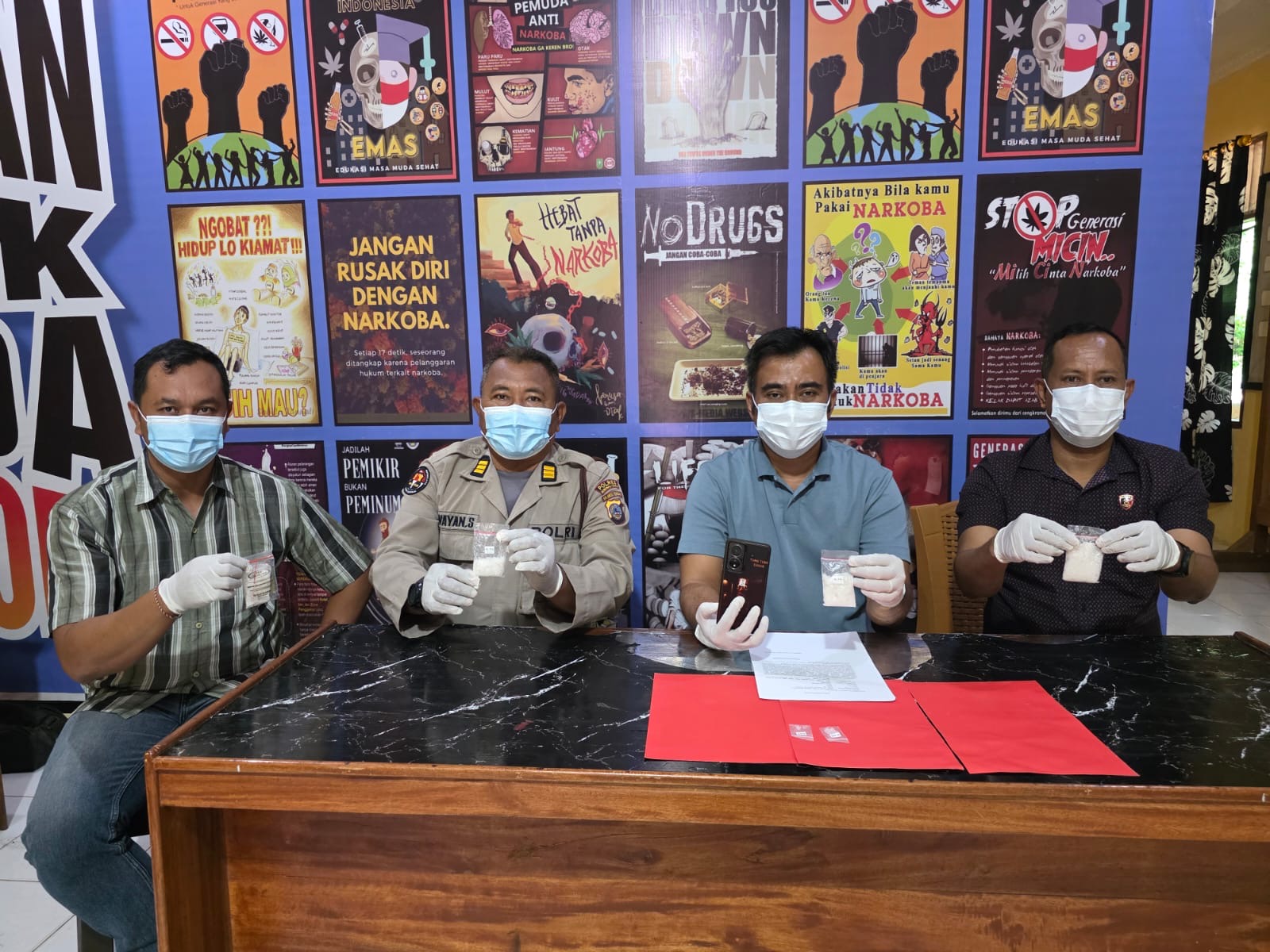 Edarkan Sabu, Warga Ganda-Ganda diciduk Polisi 

