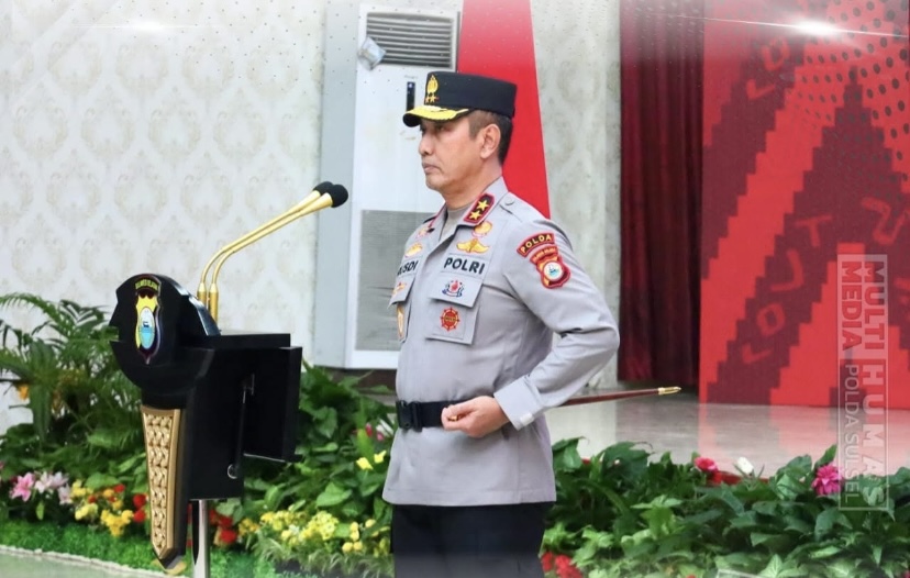 Sertijab Pejabat Utama Polda Sulsel, Kapolda Pimpin Langsung Prosesi