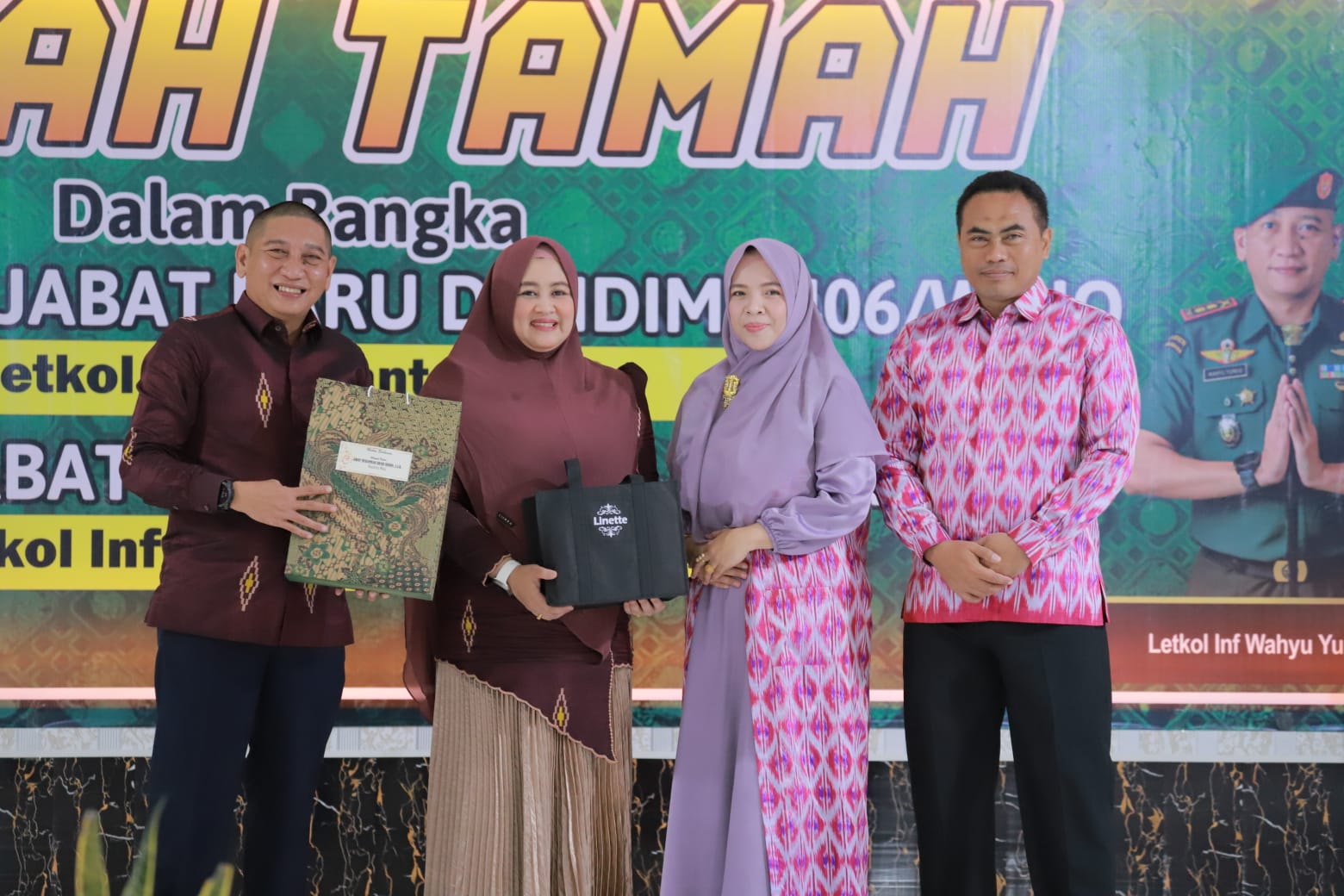 Kapolres Wajo Bersama Forkopimda Hadiri Lepas Sambut Dandim 1406/Wajo