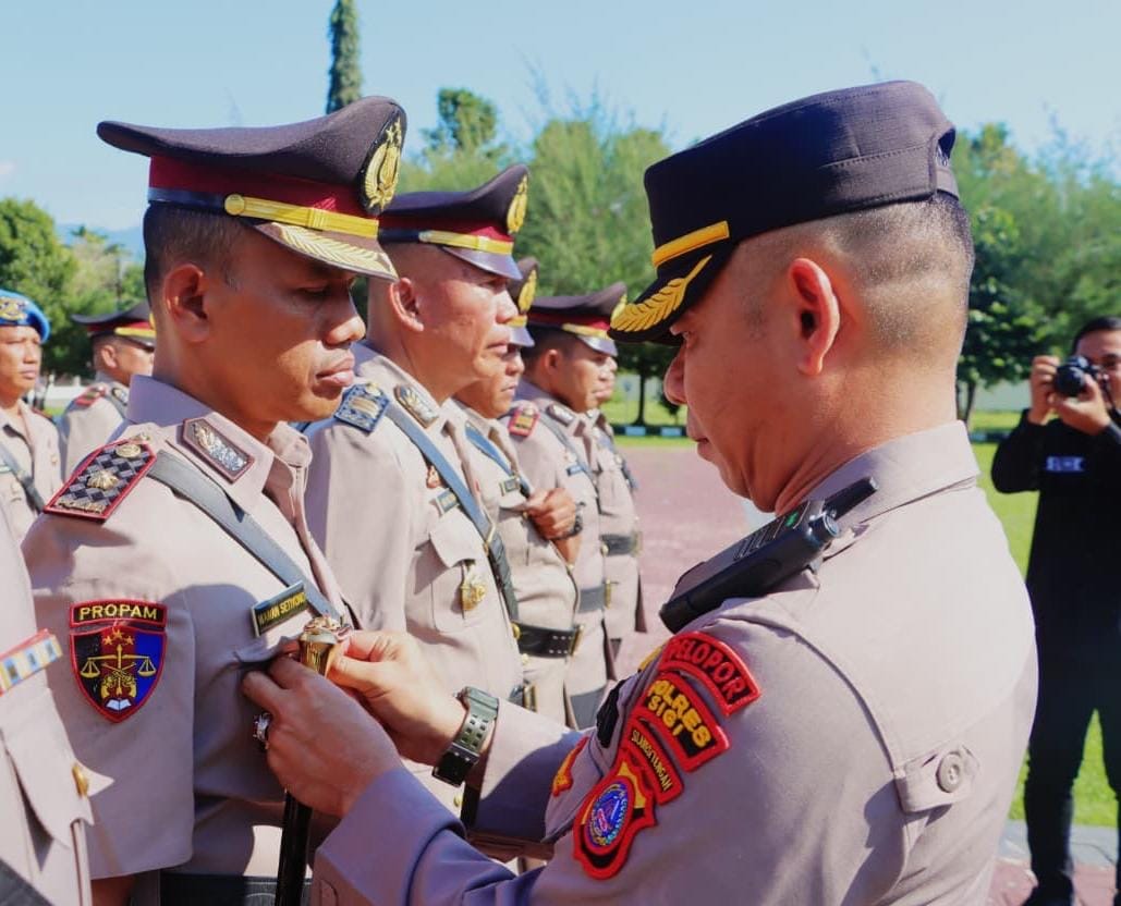 Wakapolres, PJU dan  Kapolsek jajaran Polres Sigi Bergeser