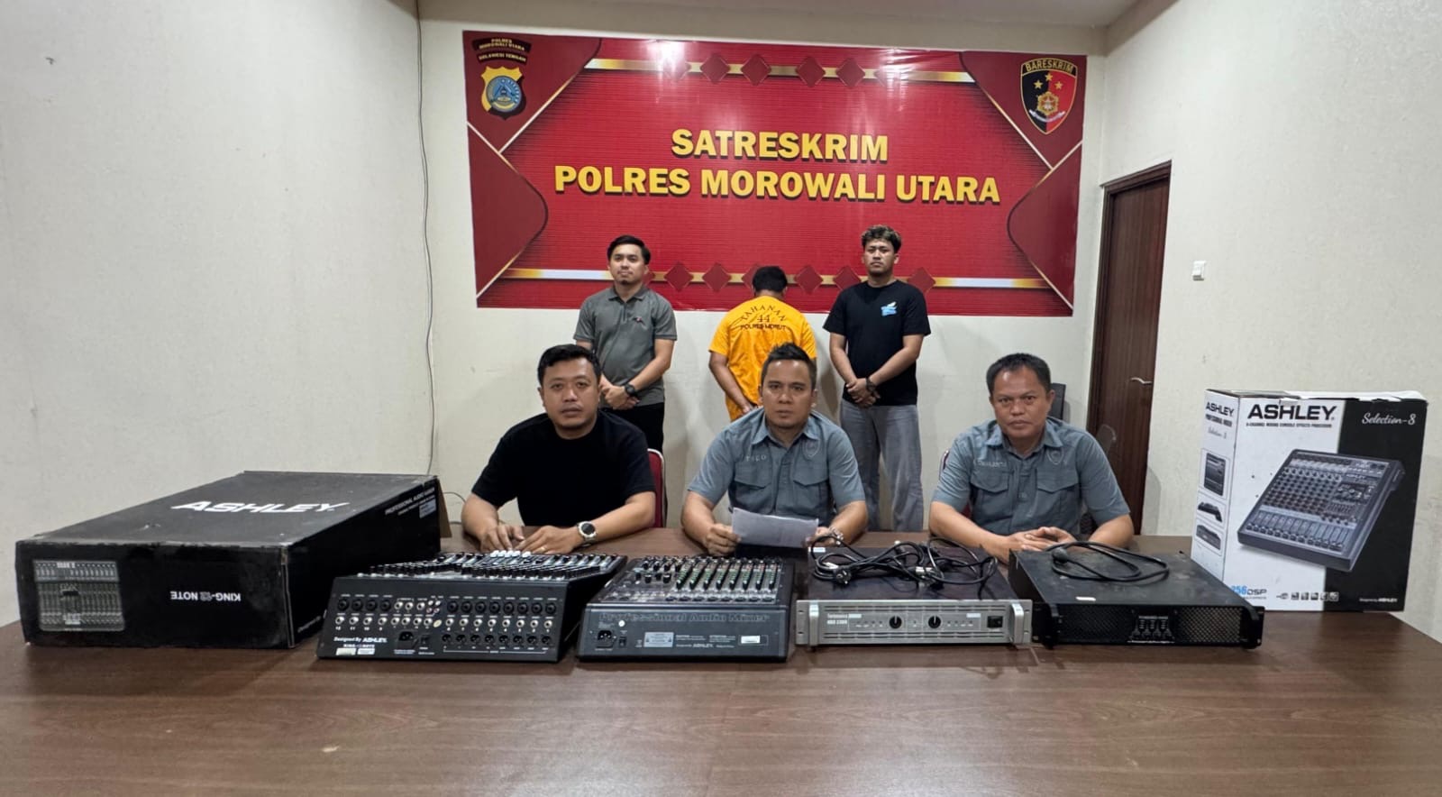 Curi Sound System Milik Gereja, Warga  Korobonde Diciduk Polisi
