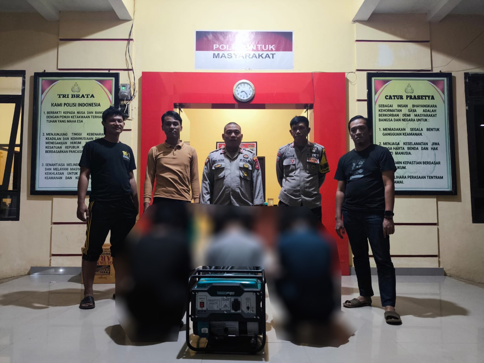 Polsek Petasia Amankan Pencuri Anak Dibawah Umur