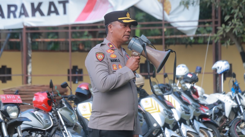 Patroli Skala Besar Warnai Upaya Polres Wajo Hadirkan Rasa Aman bagi Masyarakat
