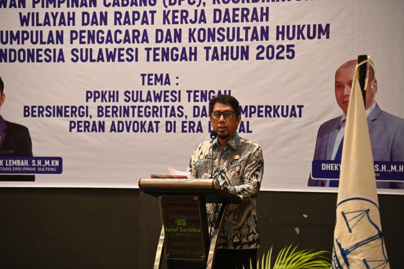 Pemprov Sulteng : "Advokad PPKHI" Agar Teguh Berkarya