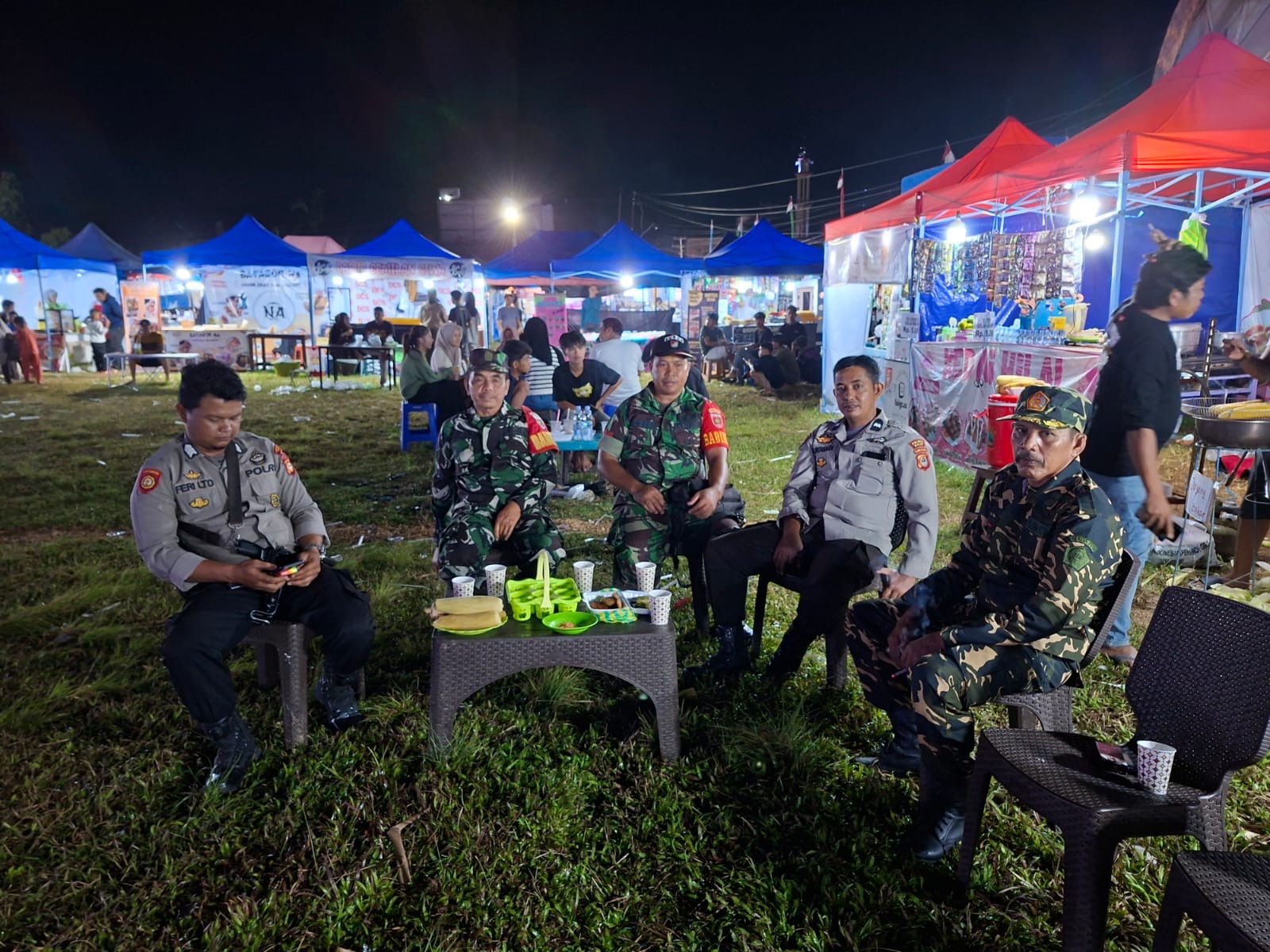 Polsek Pitumpanua Tingkatkan Patroli Malam, Pastikan Situasi Kamtibmas Aman dan Kondusif