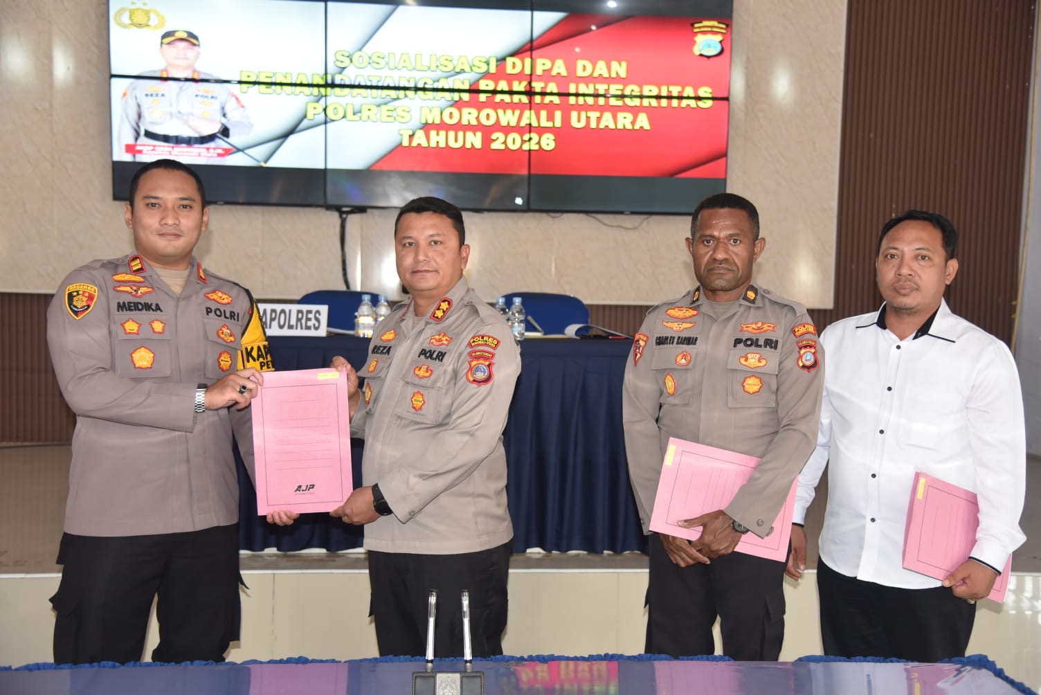 Polres Morut Sosialisasi DIPA 2026

