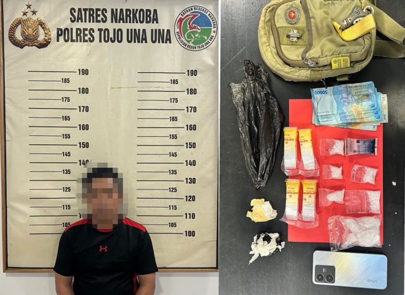 Edarkan Narkoba, Oknum PNS Touna Dibekuk Polisi

