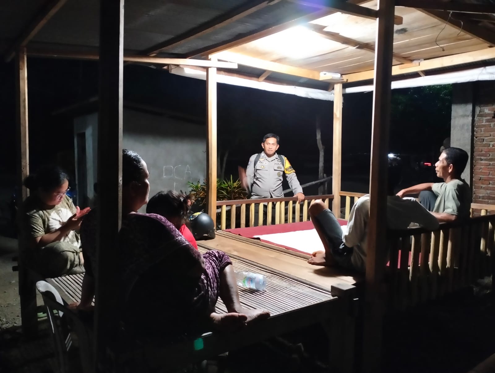 Patroli Biru Polsek Keera Sasar Permukiman dan Objek Vital, Situasi Tetap Kondusif