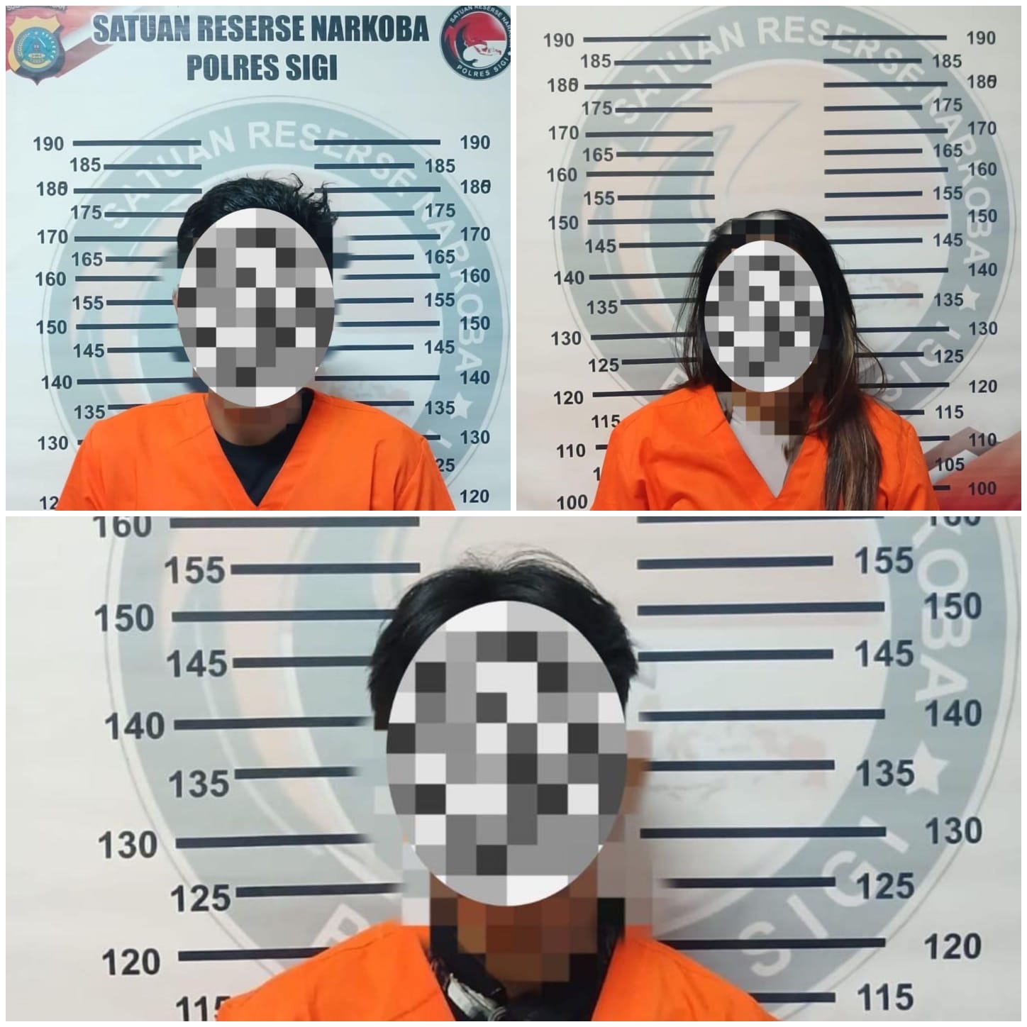 Tiga Terduga Pelaku Peredaran Sabu di Palolo Dibekuk, Polres Sigi Sita 20,93 Gram Barang Bukti

