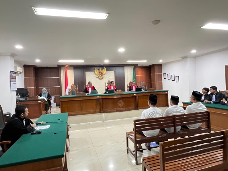 Majelis Hakim Tolak Eksepsi Terdakwa Kasus Dugaan Korupsi Hibah Persuteraan Wajo