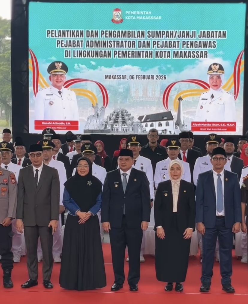 Birokrasi Bergerak, Wali Kota Makassar Lantik 13 Camat Berbasis Meritokrasi
