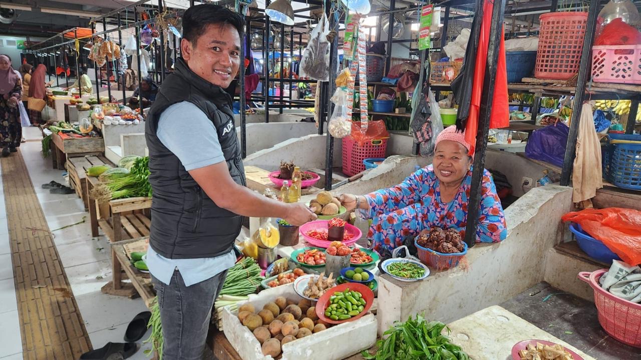 Polres Wajo Pastikan Stok Sembako Aman Jelang Idulfitri 1447 H
