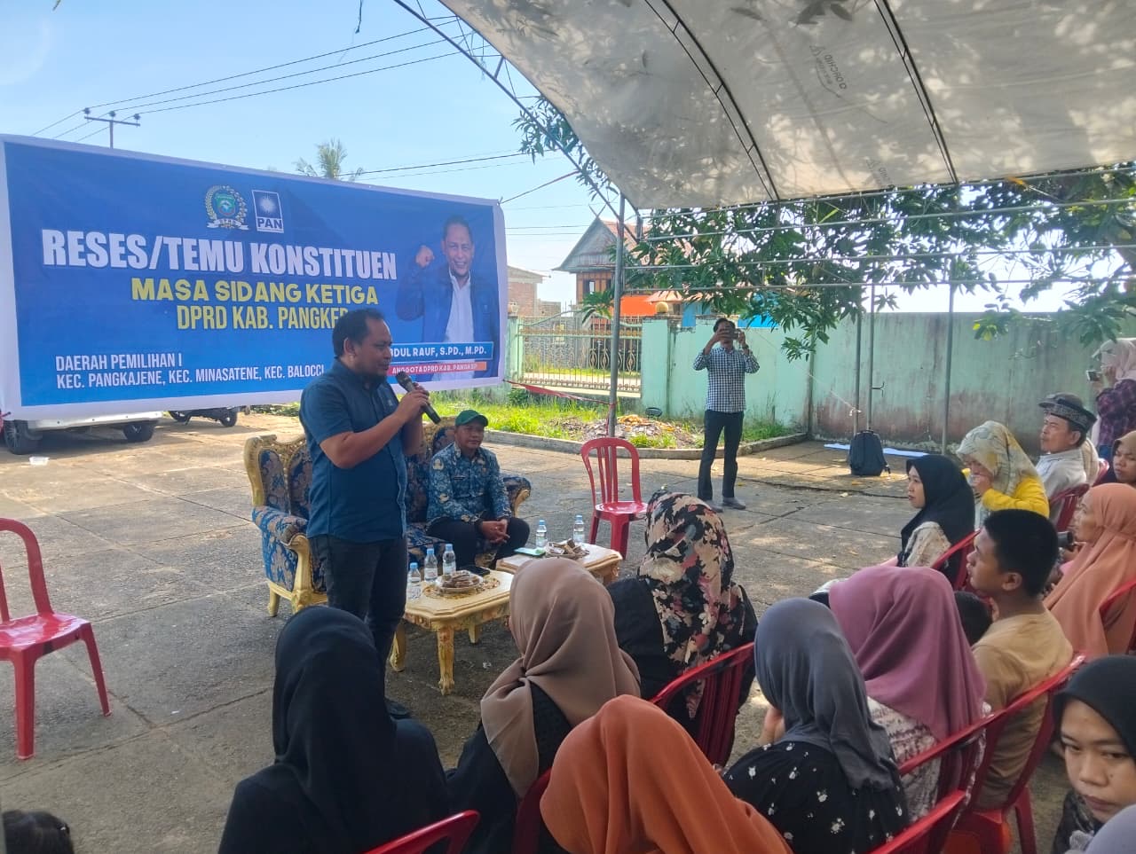 Reses Masa Sidang III DPRD Pangkep, Abdul Rauf Serap Aspirasi Warga kampung paddeng Kel Bonto perak Drainase Pertanian, Jalan Tani dan Irigasi Jadi Prioritas