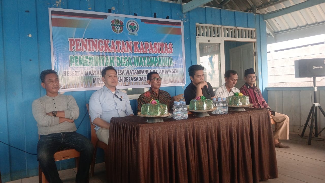 Tiga Desa di Pammana Tingkatkan Kapasitas, Tim Kejaksaan dan Polres Turun Memberi Edukasi