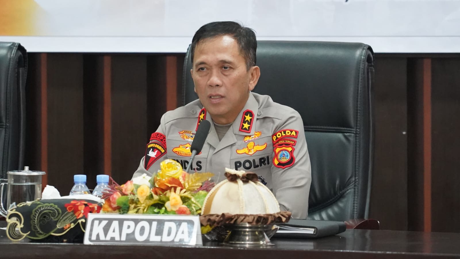 Kapolda Sulteng : GO Berperan Strategis Sebagai Sarana Evaluasi Kinerja

