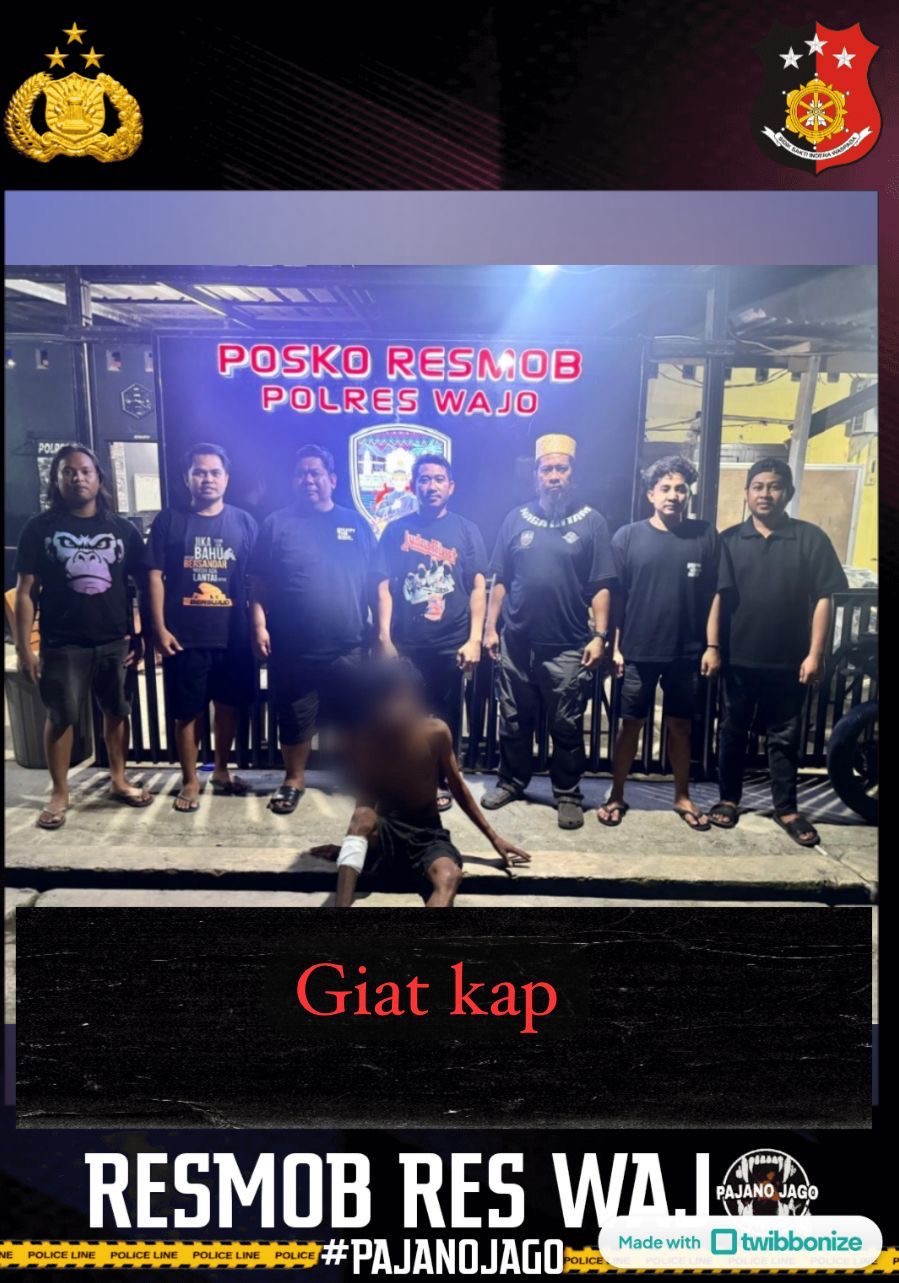 Resmob Polres Wajo Ringkus Pelaku Curanmor, Motor Curian dan Kunci T Disita