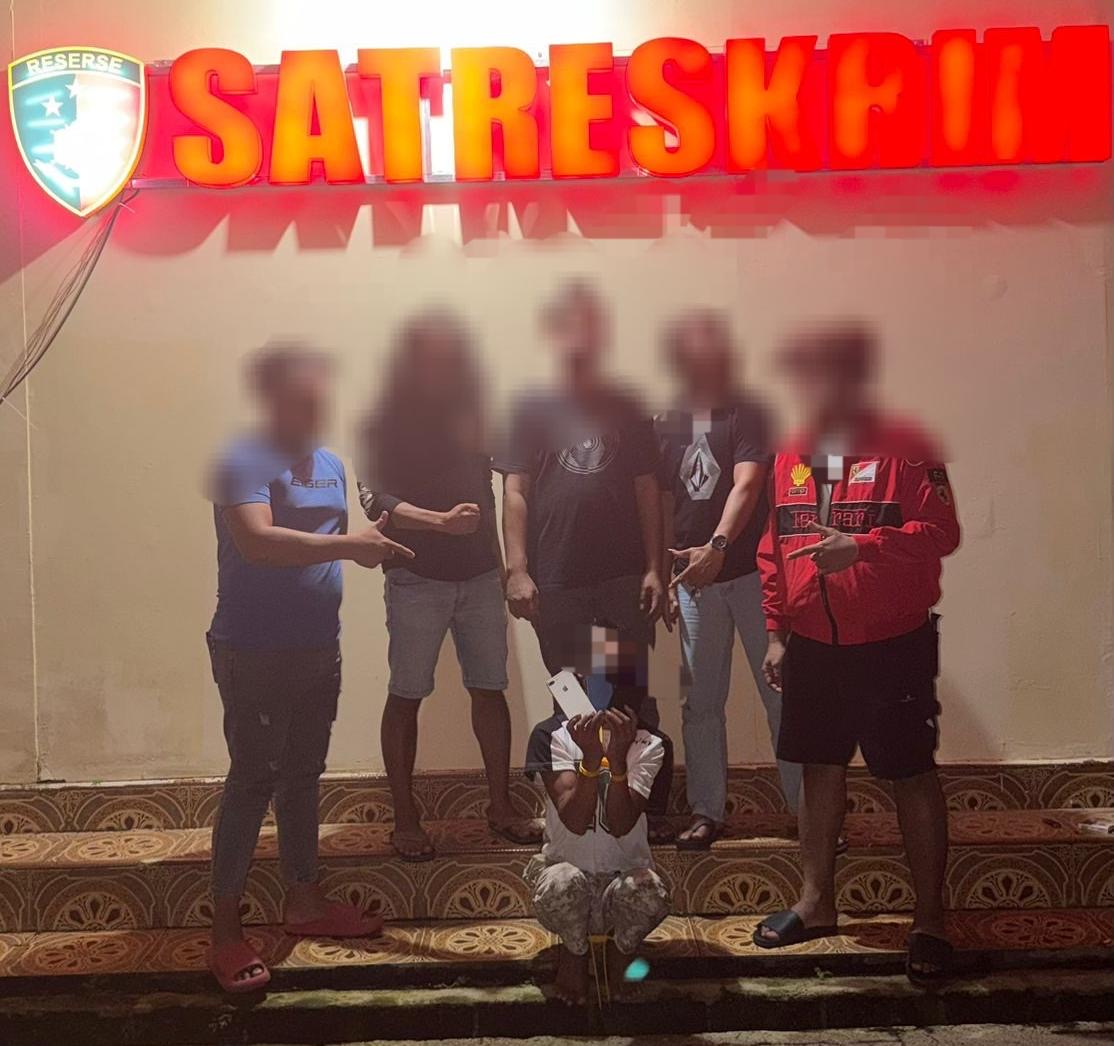 Pelaku Pencurian Handphone di Desa Tinompo dibekuk Resmob Elang Tokala Polres Morowali Utara