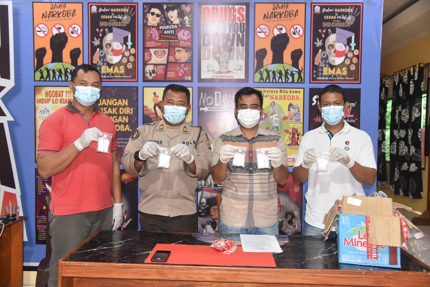 Edarkan Sabu, Warga Banggai Dicokok Tim Satresnarkoba Polres Morut