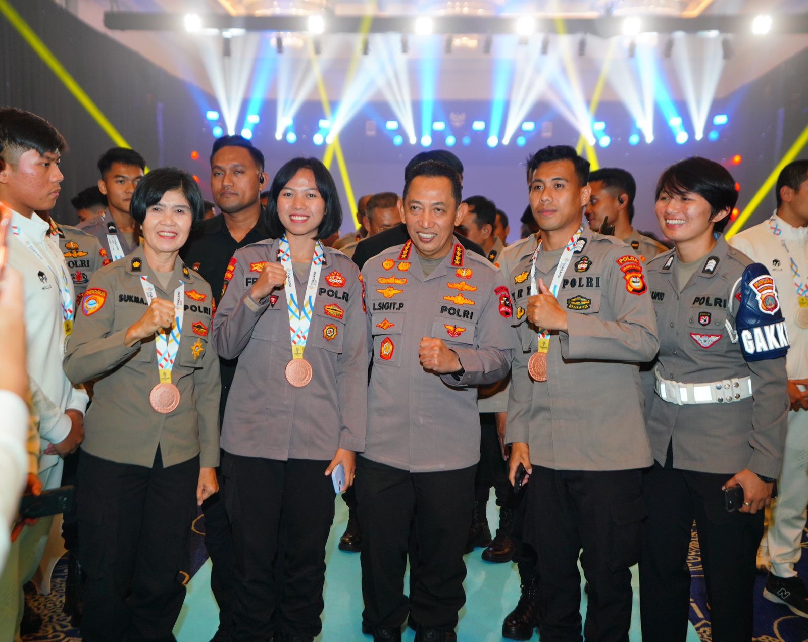 Berprestasi di Ajang Olahraga Internasional, Personel Ditsamapta Polda Sulsel Tuai Apresiasi Kapolri

