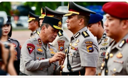 Roda Organisasi Polda Sulteng Bergerak, 7 PJU dan 3 Kapolres Bergeser