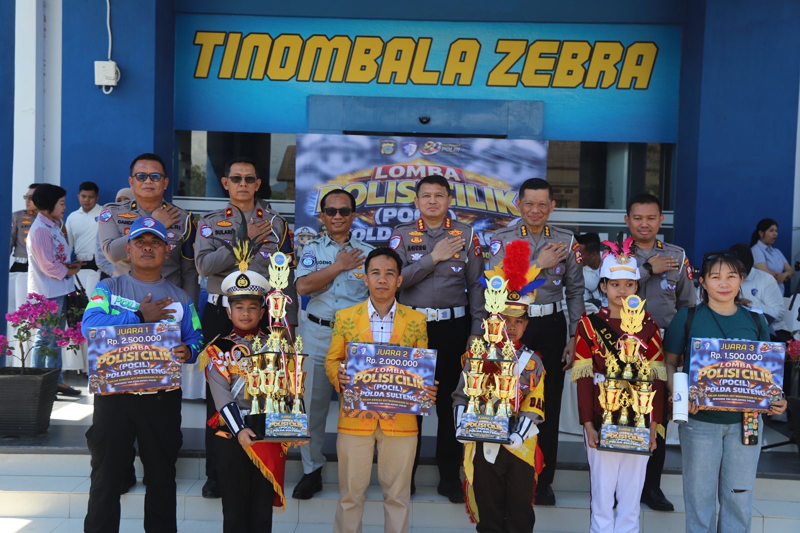 Pada Ajang Penilaian Korlantas Polri, Pocil Morut Juara Pertama