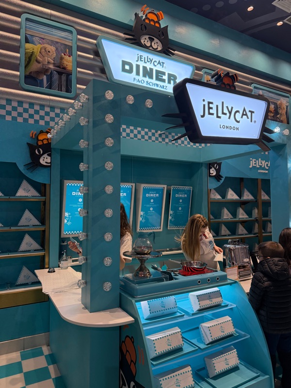 The Sweetest Seat in the City: Our Visit to the JellyCat Diner at FAO Schwarz