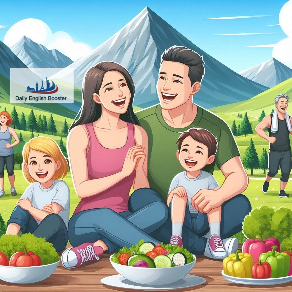 Healthy living lifestyle image