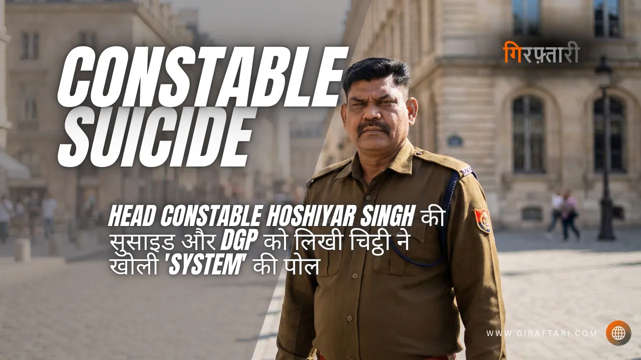 Police Corruption Exposed: Hoshiyar Singh's suicide note rocks MP Police Neemuch Police Head Constable Hoshiyar Singh suicide note corruption allegations
