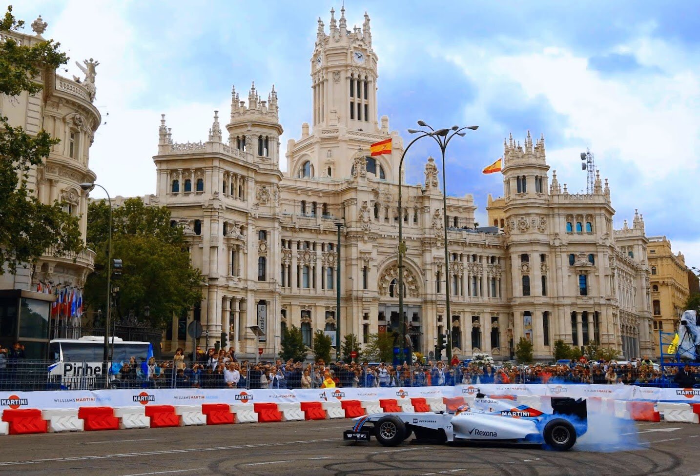 Madrid City race track photo