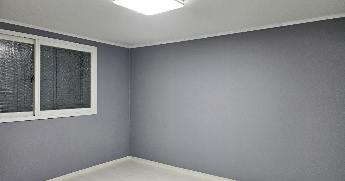 원룸 도배 시공 후기 – 세련되고 깔끔한 공간 완성