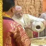 गुजरात: सोमनाथ के दर पहुंचे पीएम मोदी, चांदी के कलश से चढ़ाया जल; देखें Photos।