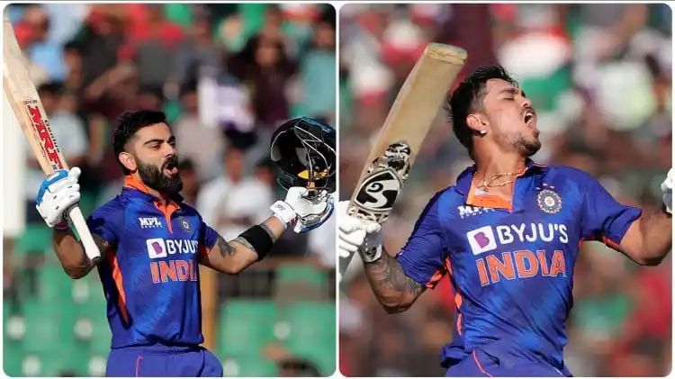 3rd ODI Live: भारत ने बांग्लादेश के सामने 410 रन का लक्ष्य रखा, किशन ने 210, कोहली ने 113 रन बनाए,! बांग्लादेश ने 25 ओवरों में 5 विकेट पर 134 रन बनाए.. खेल जारी है।