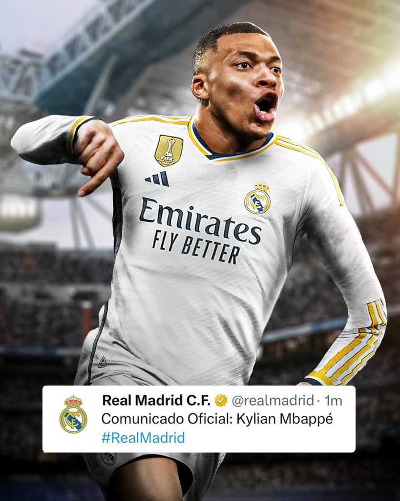 Real Madrid binyuze ku mbuga zayo  yatangaje ko yumvikanye na Kylian Mbappé kuyikinira