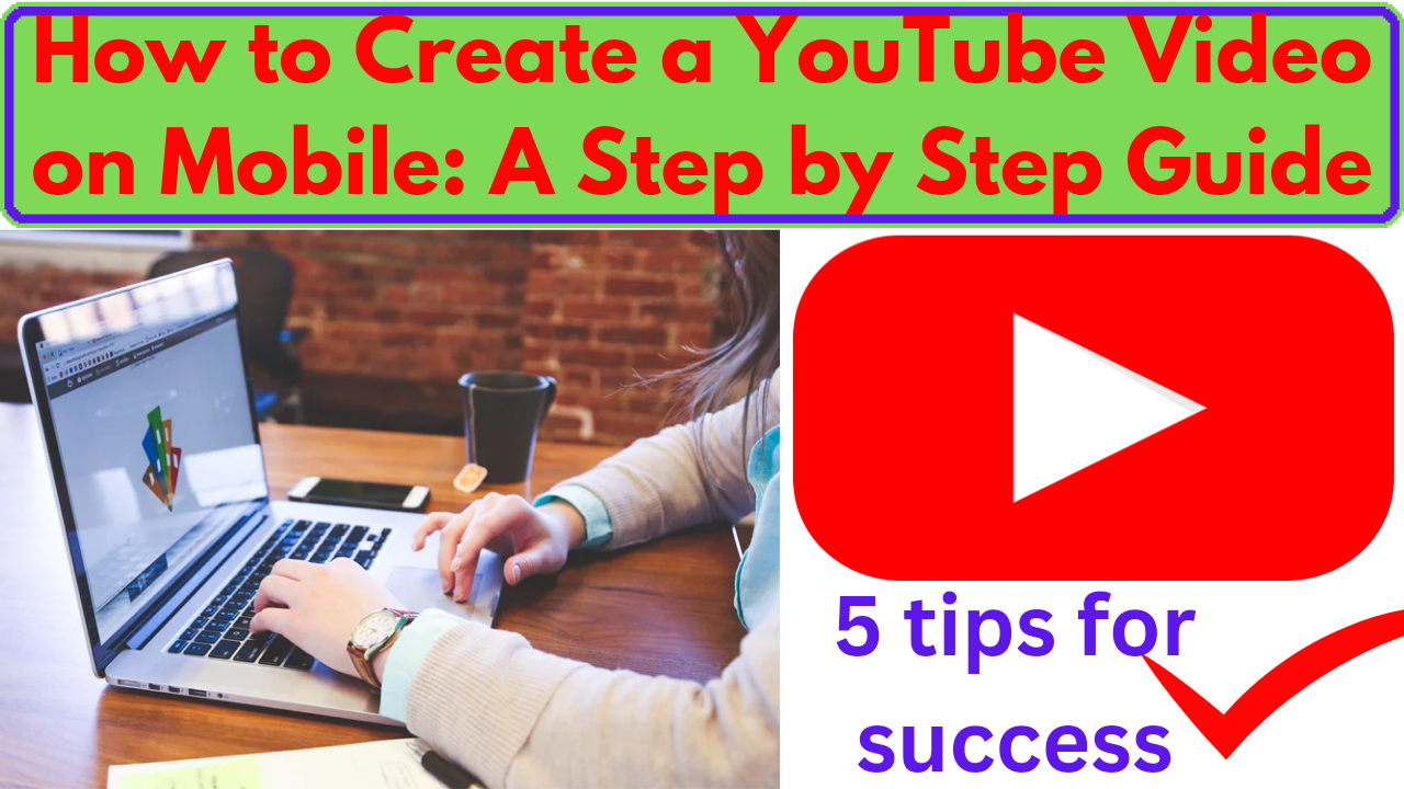 How to Create a YouTube Video on Mobile: A Step by Step Guide A person holding a smartphone with a video editing app open, demonstrating how to create and edit YouTube videos on a mobile device.