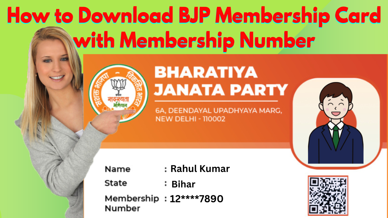How to Download BJP Membership Card with Membership Number How to Download BJP Membership Card with Membership Number