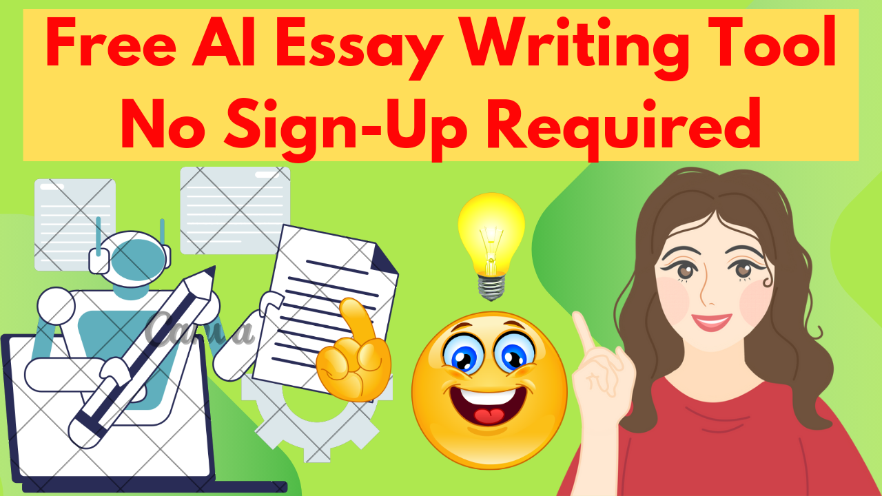 Free AI Essay Writing Tool - No Sign-Up Required