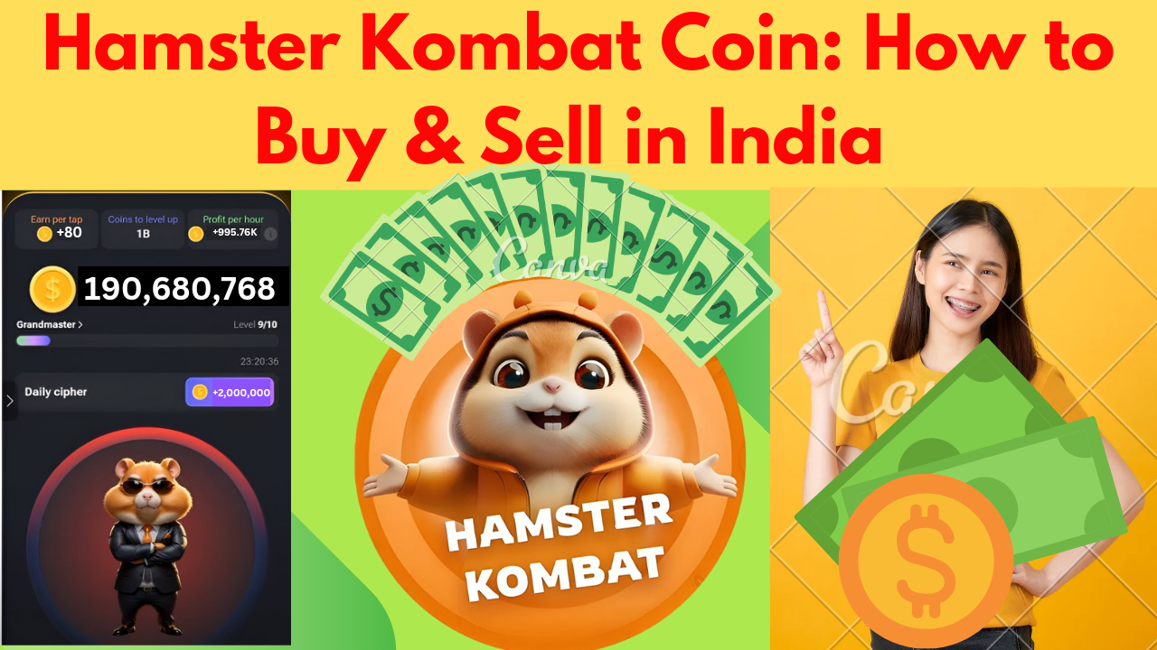 How to Buy and Sell Hamster Kombat Coin in India - Step by Step Guide