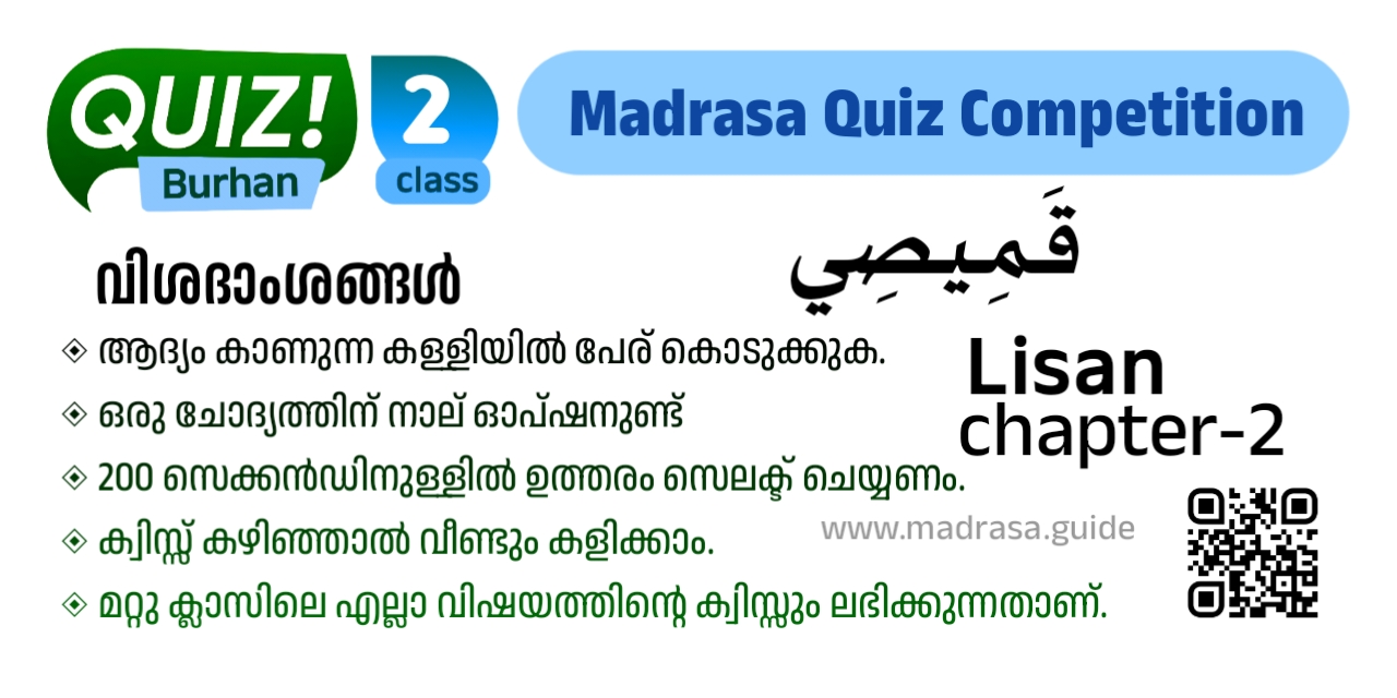 By Madrasa Guide Quiz Burhan