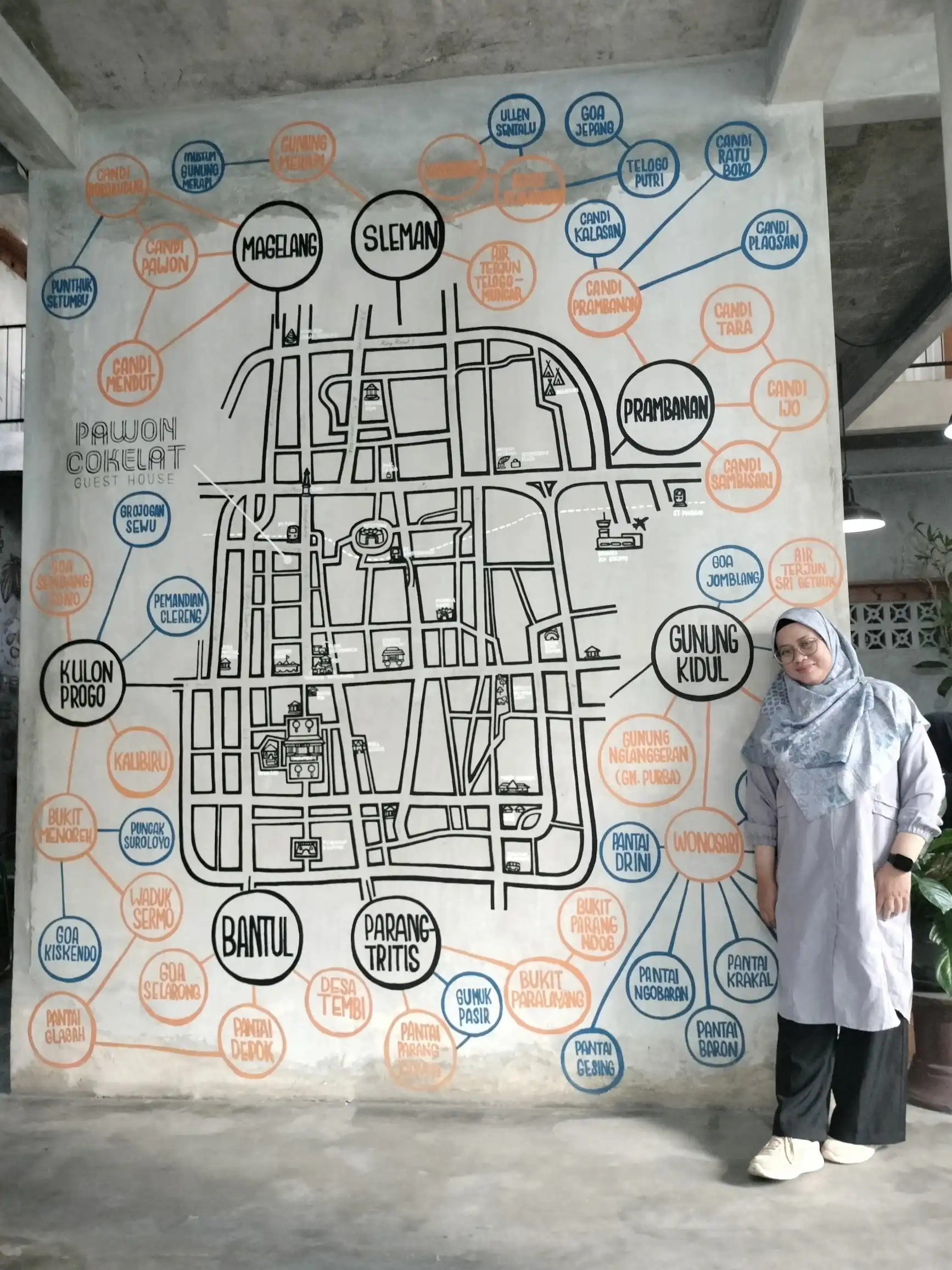pawon cokelat guesthouse yogyakarta
