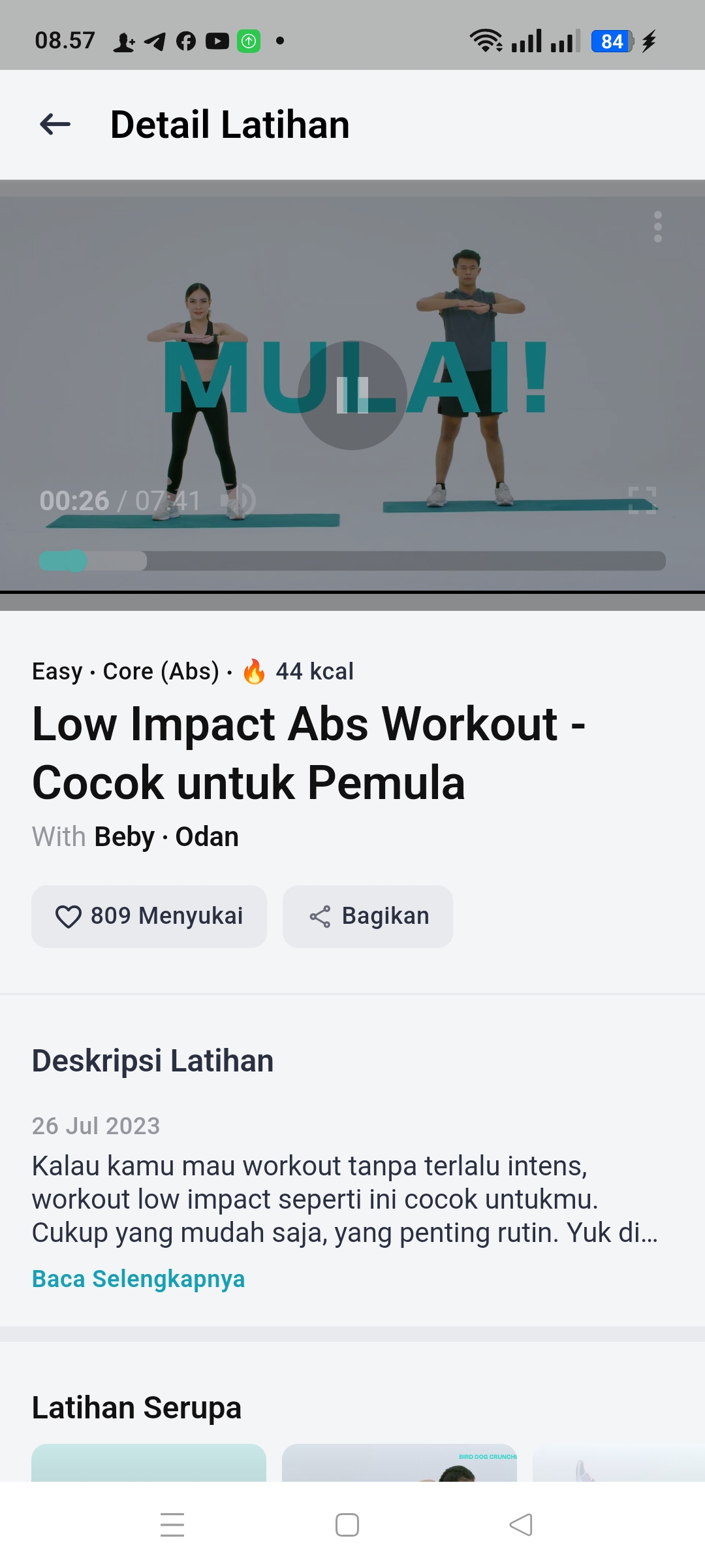 Aplikasi gym