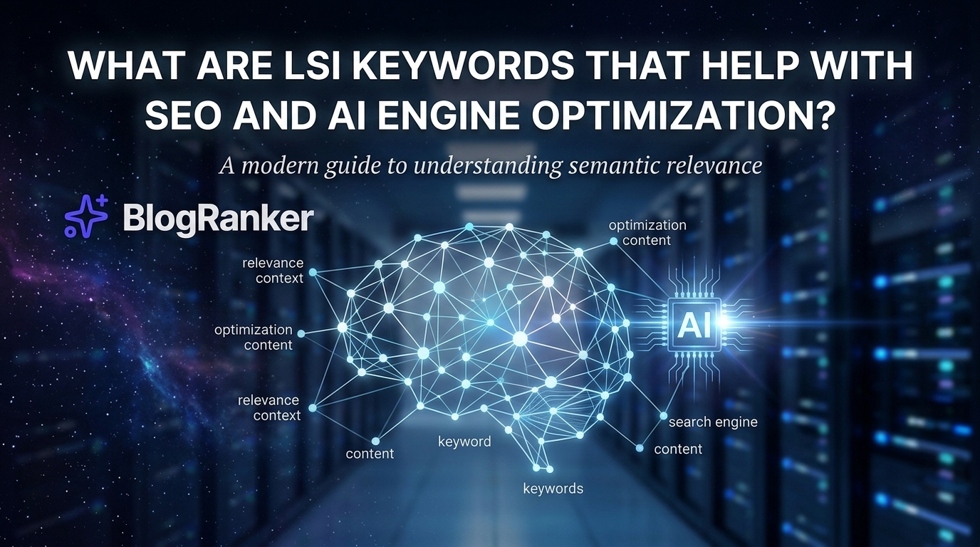 What Are LSI Keywords That Help With SEO And AI Engine Optimization?